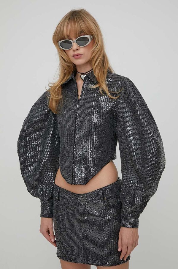 Rotate Jakna Rotate za žene, boja: siva, za prijelazno razdoblje