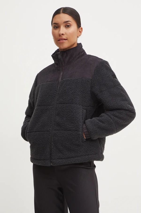 Roxy Jakna Roxy Fall for you za žene, boja: crna, za zimu, ERJJK03609