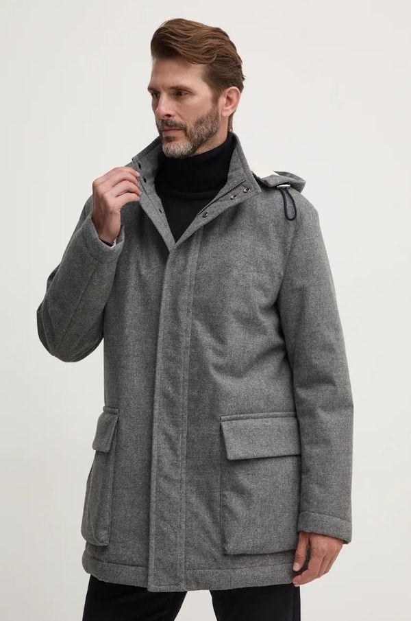 Boss Jakna s dodatkom vune BOSS boja: siva, za zimu, 50528649