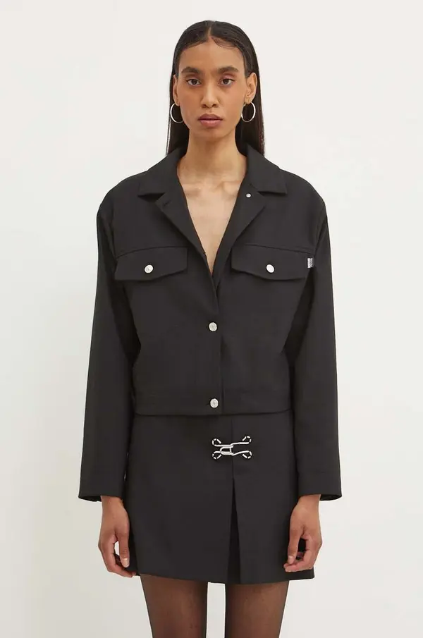 Moschino Jeans Jakna s dodatkom vune Moschino Jeans