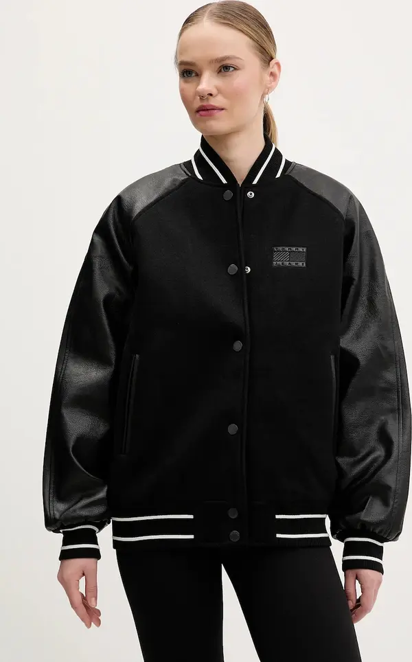 Tommy Jeans Jakna s dodatkom vune Tommy Jeans
