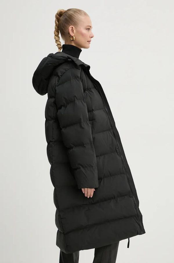 Samsoe Samsoe Jakna Samsoe Samsoe SASERAN za žene, boja: crna, za zimu, oversize, F24300006