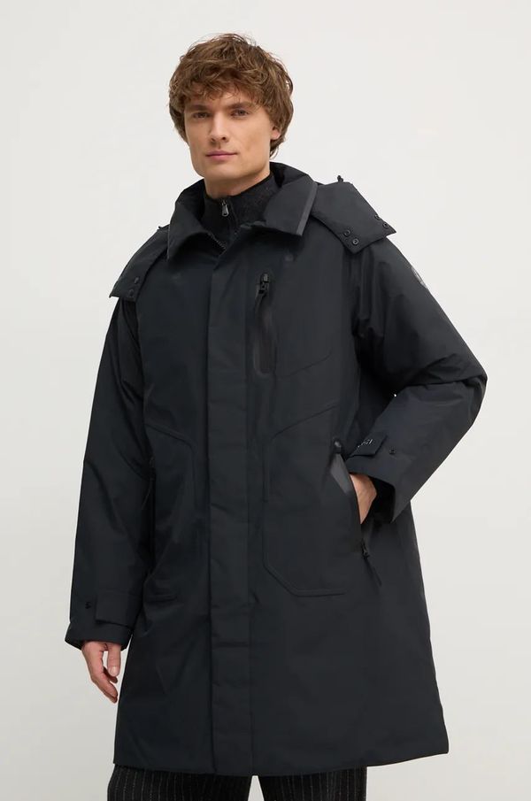 Save The Duck Jakna Save The Duck DEACON za muškarce, boja: crna, za zimu, C41973M.EPIK19