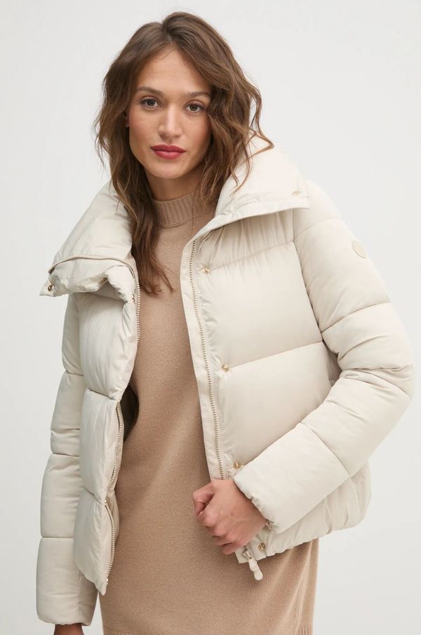 Save The Duck Jakna Save The Duck FELICITY za žene, boja: bež, za zimu, D31815W.EDEL19
