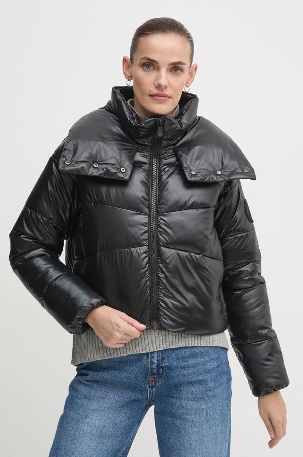 Save The Duck Jakna Save The Duck HEIDI za žene, boja: crna, za zimu, D31839W.LUCK19