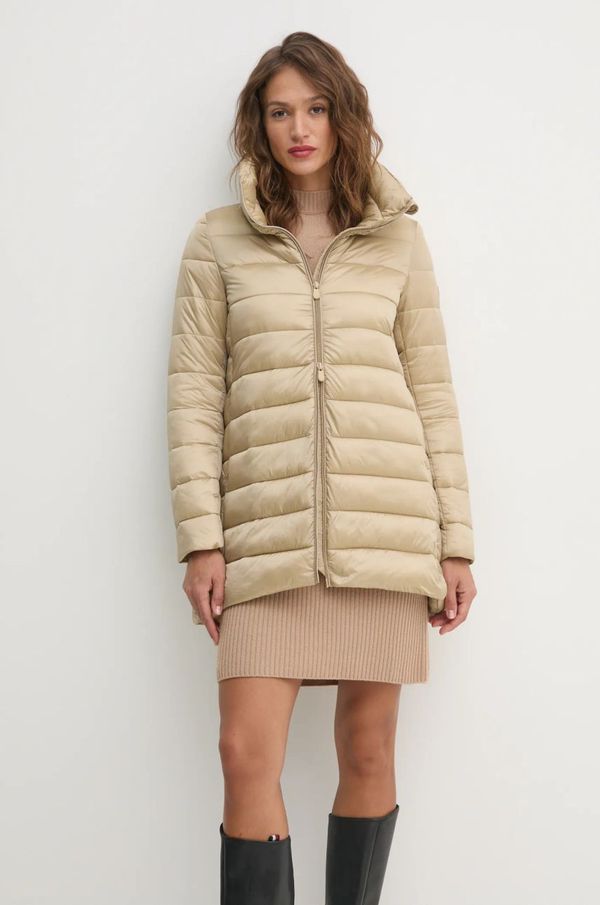 Save The Duck Jakna Save The Duck LYDIA za žene, boja: bež, za zimu, D43620W.IRIS19