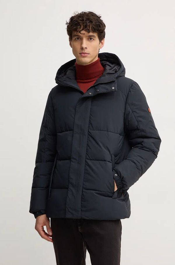 Save The Duck Jakna Save The Duck NARCISSUS za muškarce, boja: crna, za zimu, D31300M.COFY19