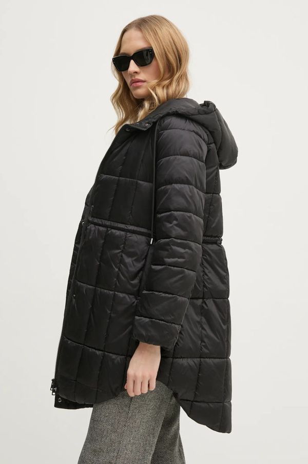 Sisley Jakna Sisley za žene, boja: crna, za zimu, 2E3XLN052