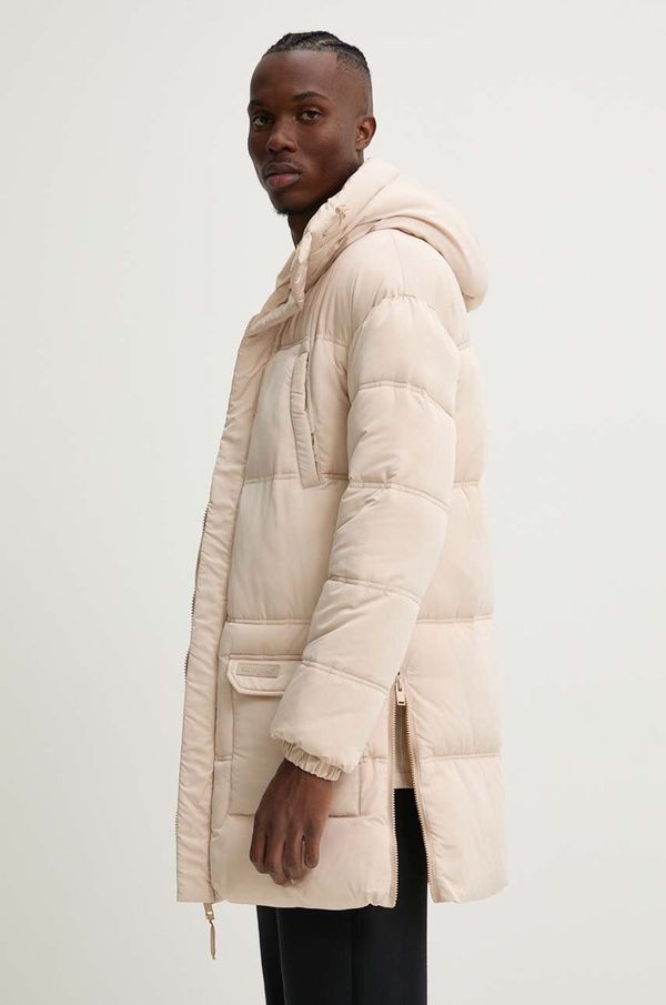 Sixth June Jakna Sixth June za muškarce, boja: bež, za zimu, 22232