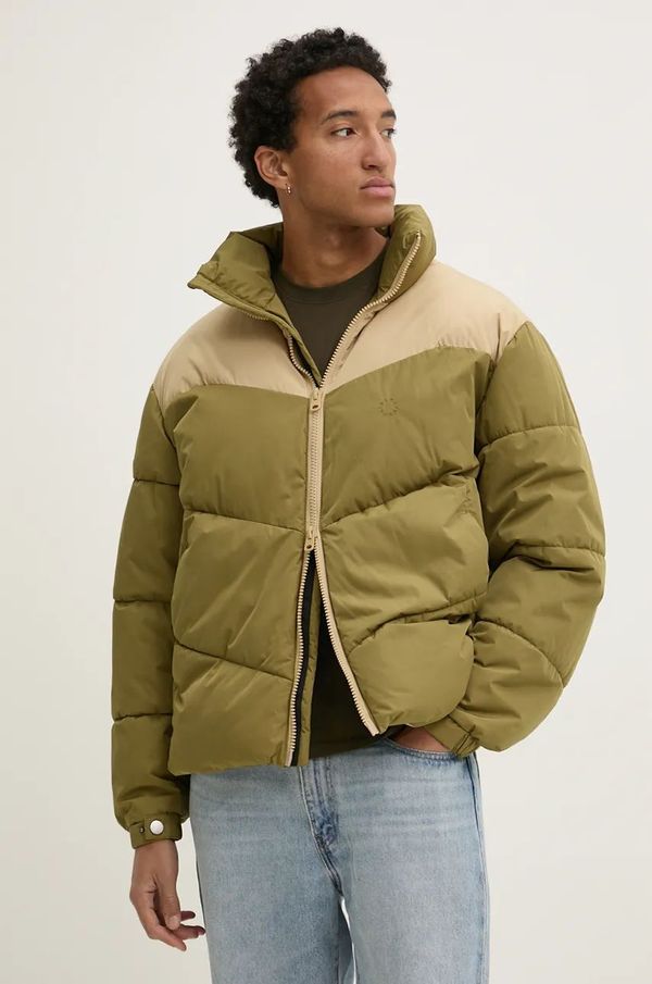 Solid Jakna Solid za muškarce, boja: zelena, za zimu