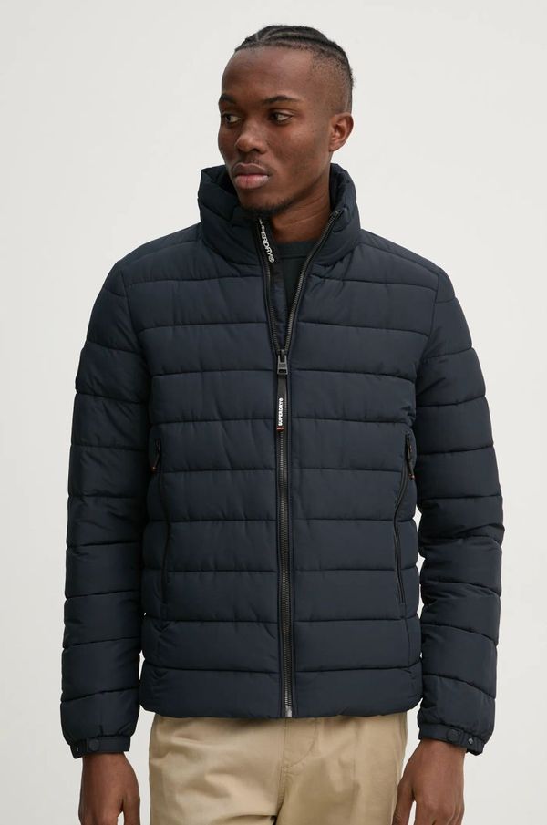 Superdry Jakna Superdry za muškarce, boja: tamno plava, za prijelazno razdoblje, M5011911A-98T