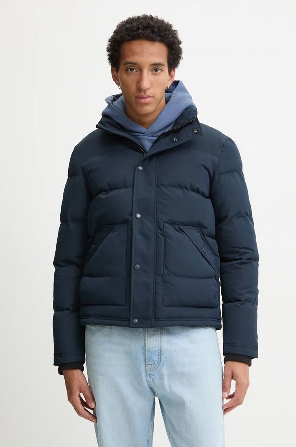 Superdry Jakna Superdry za muškarce, boja: tamno plava, za zimu, M5011931A-98T