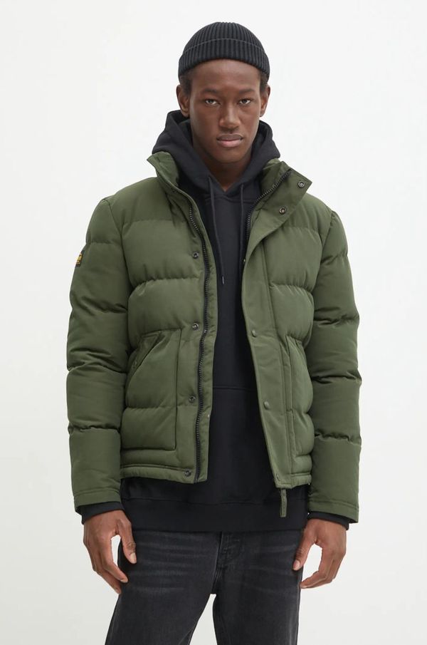 Superdry Jakna Superdry za muškarce, boja: zelena, za zimu, M5011931A-43E