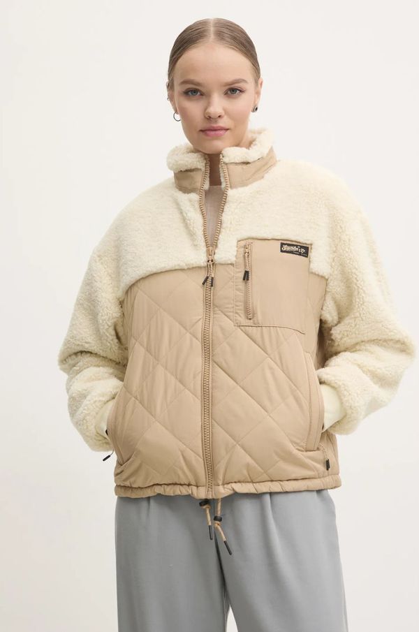 Superdry Jakna Superdry za žene, boja: bež, za prijelazno razdoblje, W5011771A-DM2