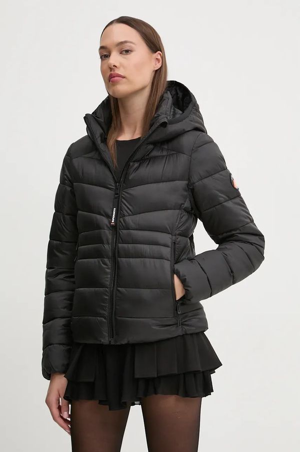 Superdry Jakna Superdry za žene, boja: crna, za zimu, W5011724A-02A