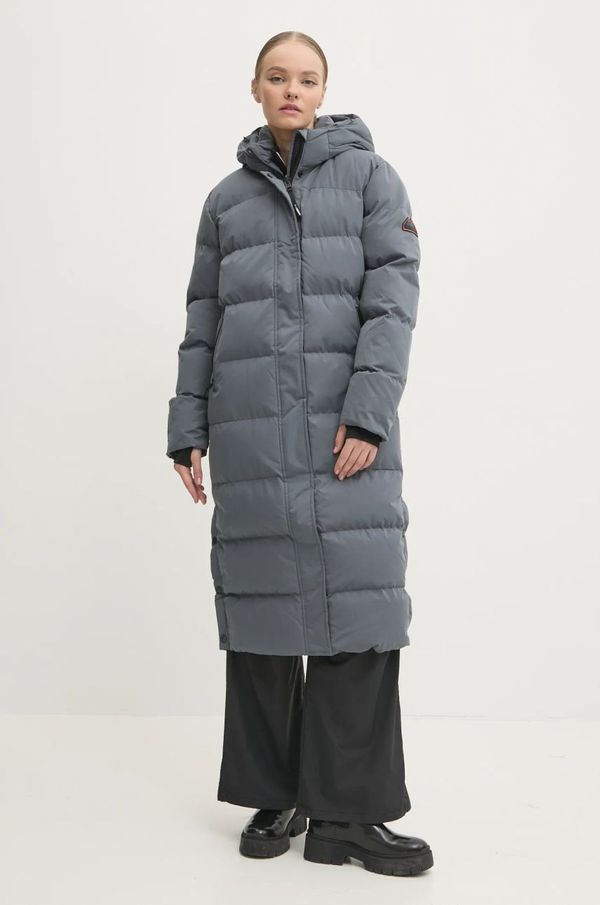 Superdry Jakna Superdry za žene, boja: siva, za zimu, W5011738A-PIJ