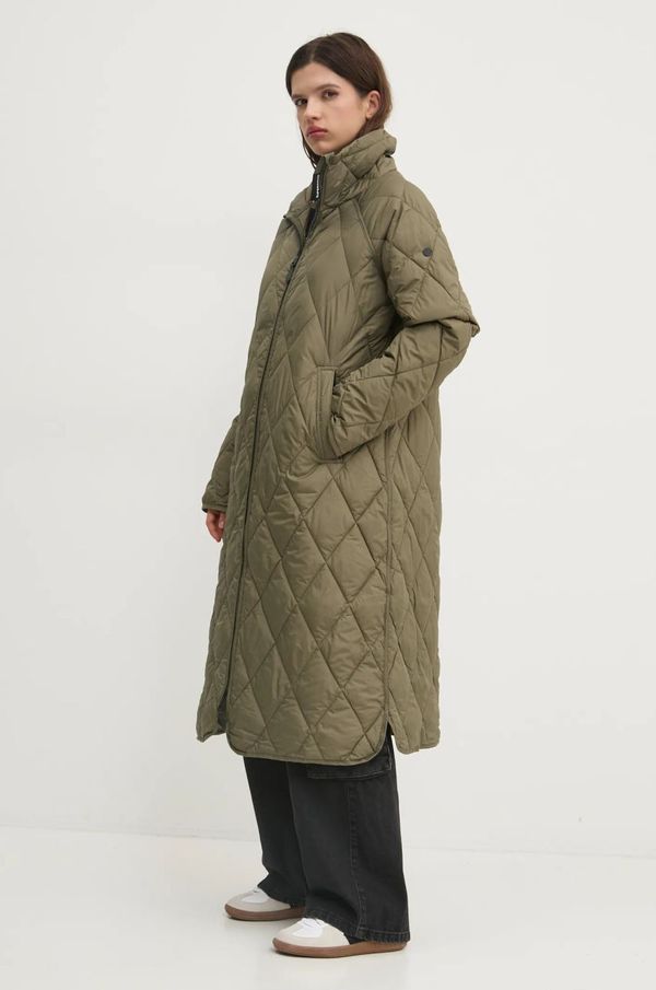 Superdry Jakna Superdry za žene, boja: zelena, za prijelazno razdoblje, oversize, W5011796A-8TQ