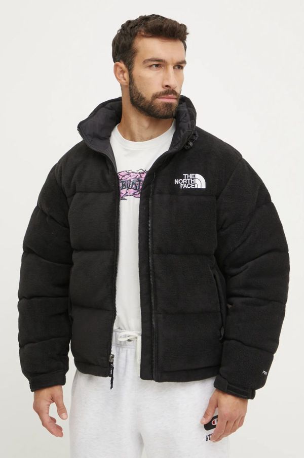The North Face Jakna The North Face 2000 Polar Nuptse za muškarce, boja: crna, za zimu, oversize, NF0A88XNJK31
