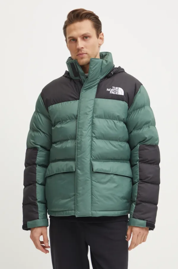 The North Face Jakna The North Face Limbara za muškarce, boja: zelena, za zimu, NF0A89EGHCH1