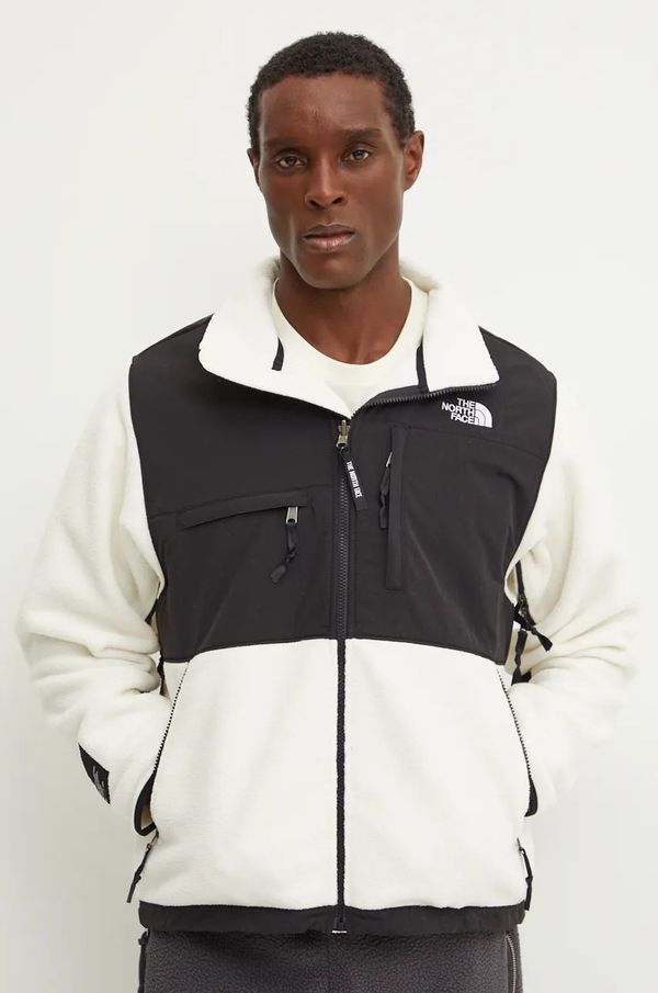 The North Face Jakna The North Face Retro Denali Jacket za muškarce, boja: bež, za prijelazno razdoblje, NF0A88XHBIX1