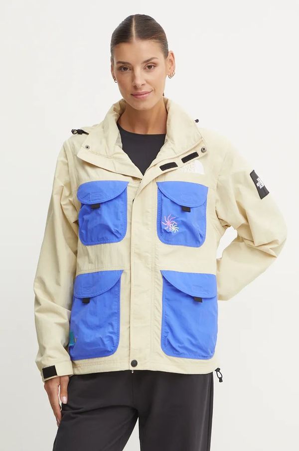 The North Face Jakna The North Face TNF x Yinka Ilori za žene, boja: bež, za prijelazno razdoblje, NF0A89GC3X41