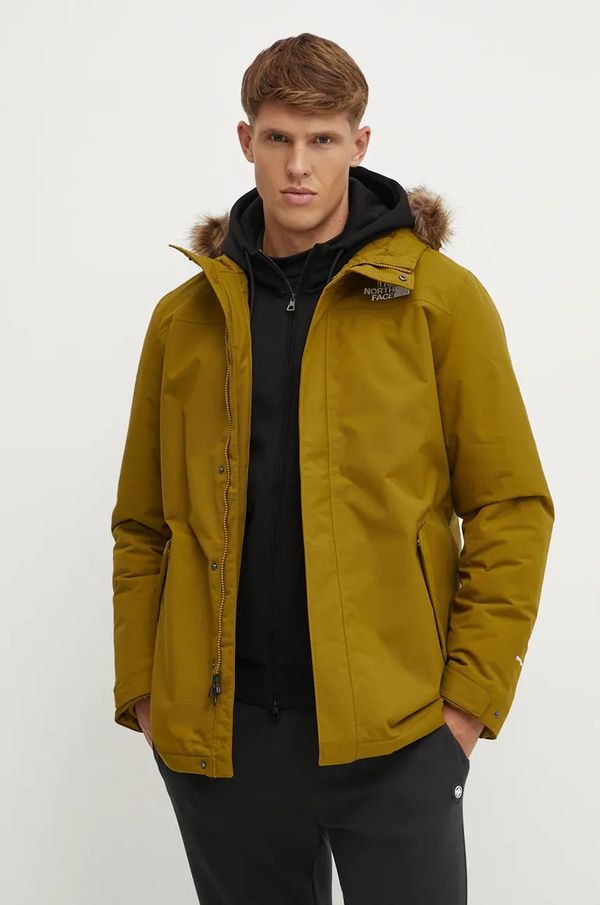 The North Face Jakna The North Face Zaneck za muškarce, boja: zelena, za zimu, NF0A4M8H1OB1