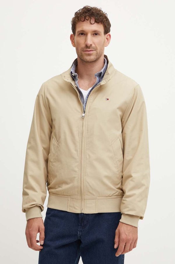 Tommy Hilfiger Jakna Tommy Hilfiger za muškarce, boja: bež, za prijelazno razdoblje, MW0MW35670