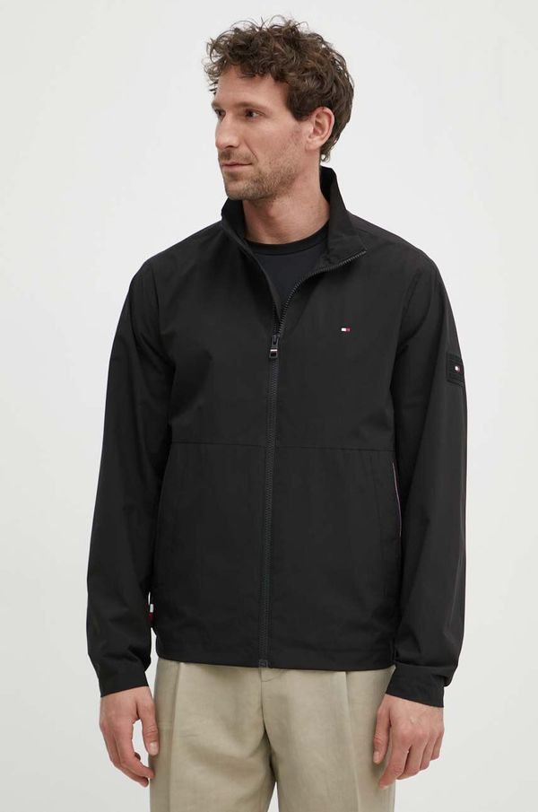 Tommy Hilfiger Jakna Tommy Hilfiger za muškarce, boja: crna, za prijelazno razdoblje, MW0MW34470