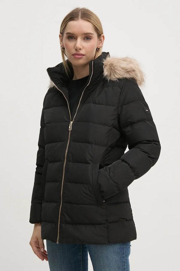 Tommy Hilfiger Jakna Tommy Hilfiger za žene, boja: crna, za zimu, WW0WW43600