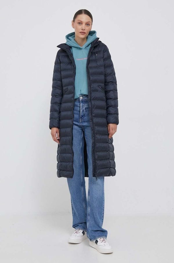 Tommy Hilfiger Jakna Tommy Hilfiger za žene, boja: tamno plava, za prijelazno razdoblje