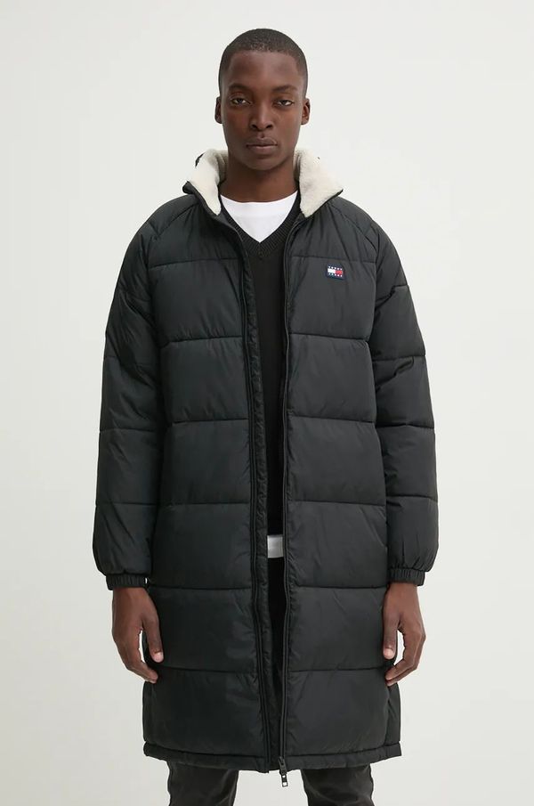 Tommy Jeans Jakna Tommy Jeans za muškarce, boja: crna, za zimu, DM0DM20604