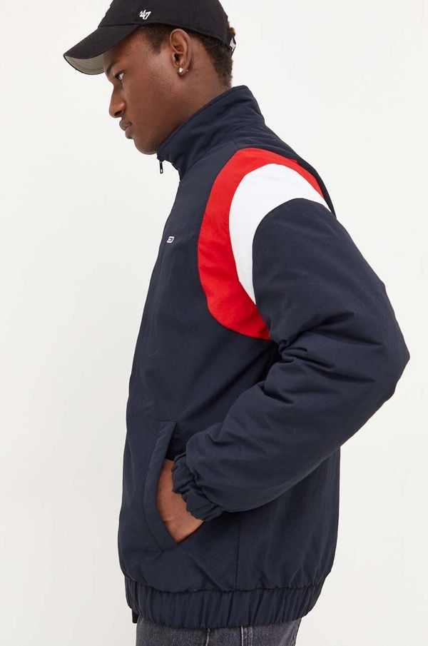 Tommy Jeans Jakna Tommy Jeans za muškarce, boja: tamno plava, za prijelazno razdoblje