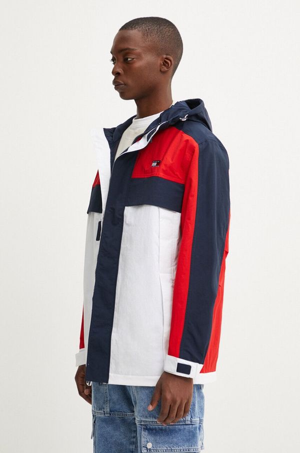 Tommy Jeans Jakna Tommy Jeans za muškarce, boja: tamno plava, za prijelazno razdoblje, DM0DM19477