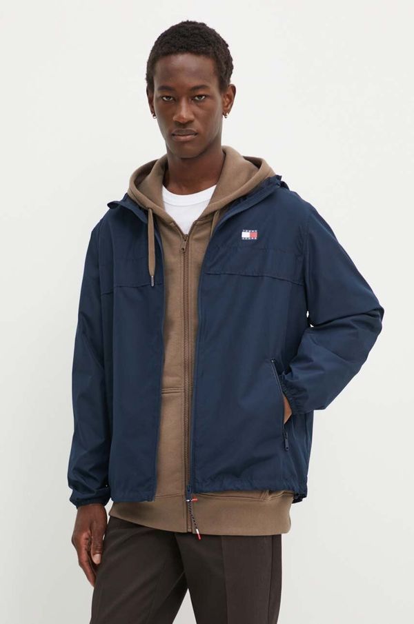 Tommy Jeans Jakna Tommy Jeans za muškarce, boja: tamno plava, za prijelazno razdoblje, DM0DM20204