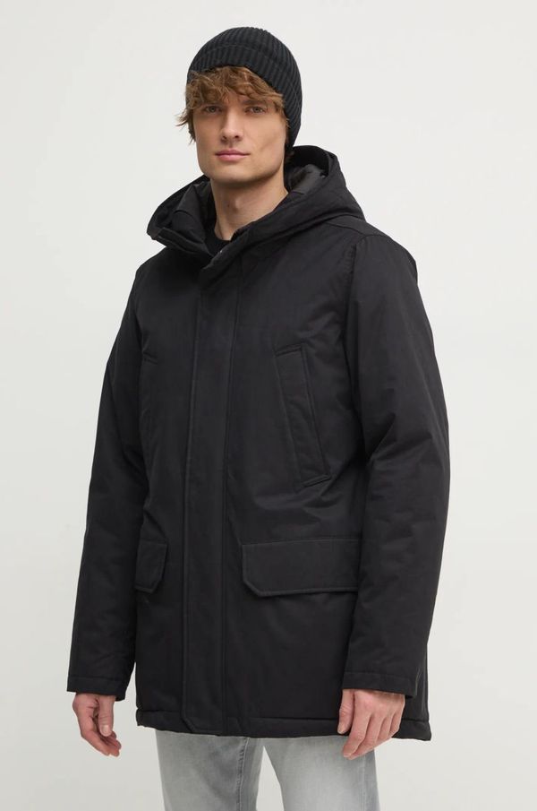 United Colors of Benetton Jakna United Colors of Benetton za muškarce, boja: crna, za zimu, 26UWUN061