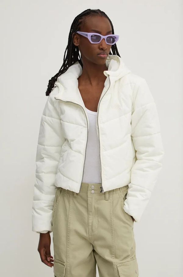 Vans Jakna Vans za žene, boja: bež, za zimu, VN000H5EFS81