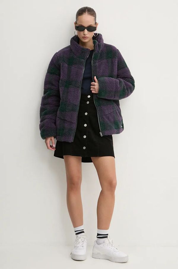 Vans Jakna Vans za žene, boja: ljubičasta, za prijelazno razdoblje, VN000JU42LN1