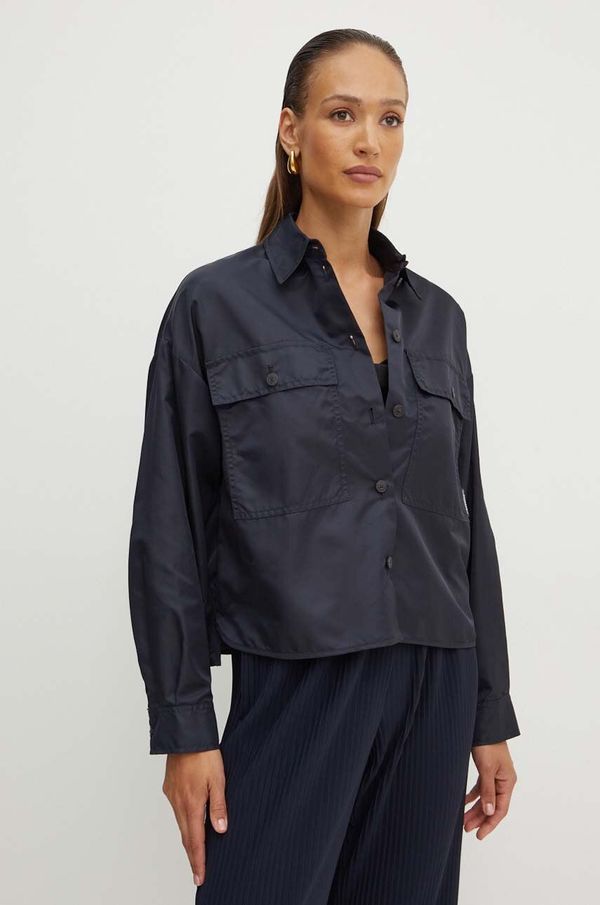 Weekend Max Mara Jakna Weekend Max Mara za žene, boja: tamno plava, za prijelazno razdoblje, 2425026041600