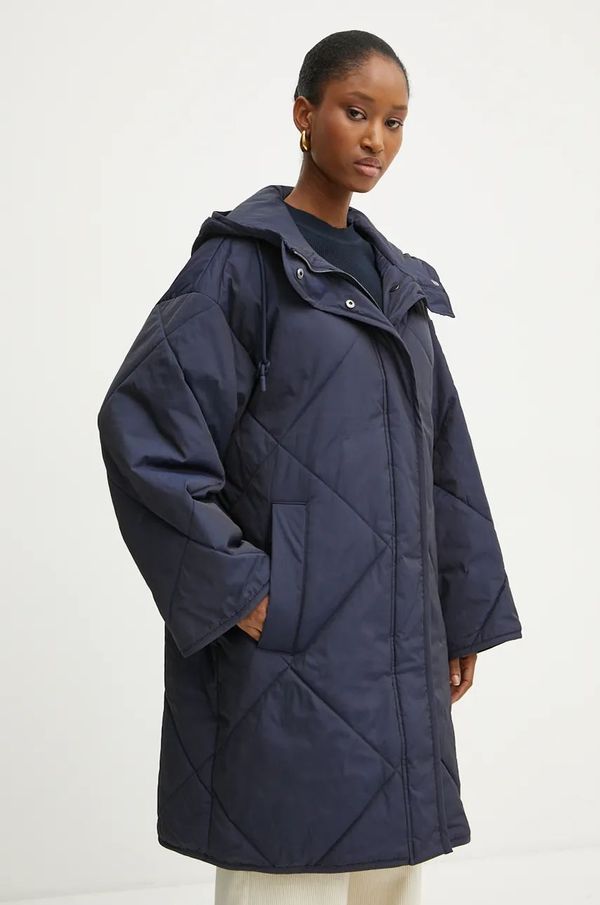 Weekend Max Mara Jakna Weekend Max Mara za žene, boja: tamno plava, za prijelazno razdoblje, oversize, 2425496082600