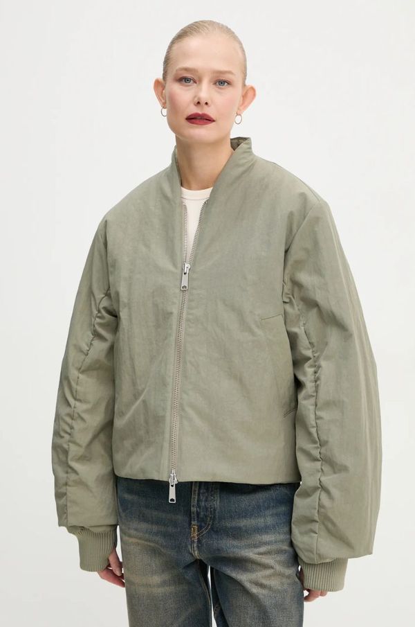 Won Hundred Jakna Won Hundred za žene, boja: zelena, za zimu, 3349-13041