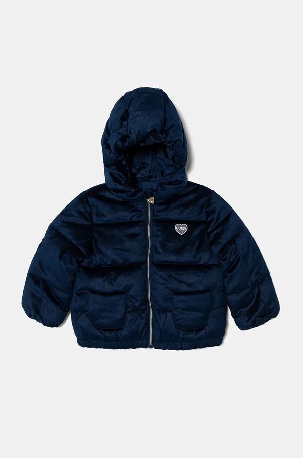 Guess Jakna za bebe Guess boja: tamno plava, A4BL00 WE900