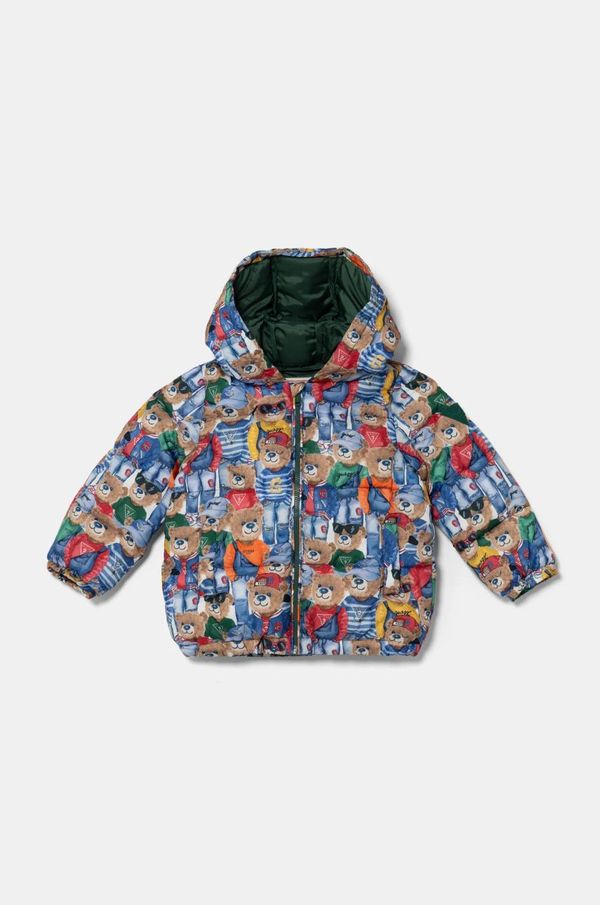 Guess Jakna za bebe Guess boja: zelena, I5RL00 WCFM0