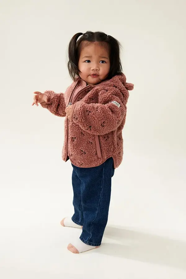 Liewood Jakna za bebe Liewood Mara Pile Jacket With Ears