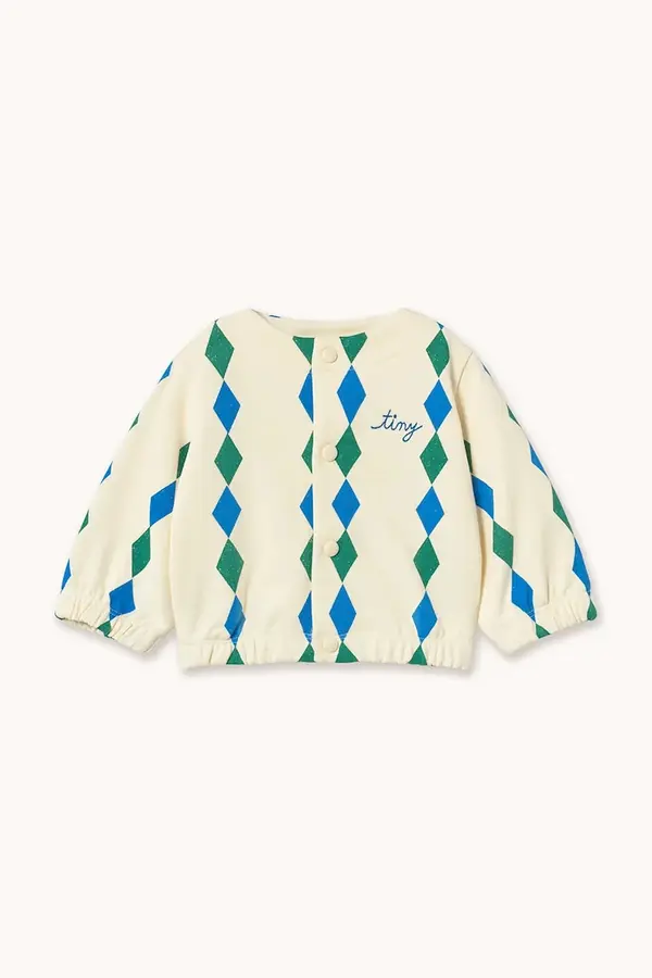 Tinycottons Jakna za bebe Tinycottons DIAMONDS BABY JACKET