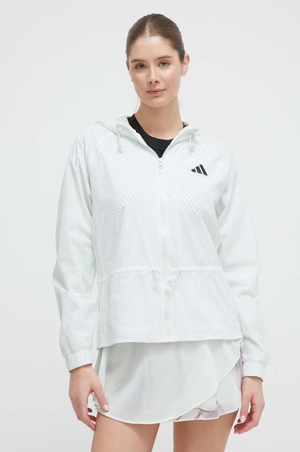 adidas Performance Jakna za trening adidas Performance boja: zelena, za prijelazno razdoblje