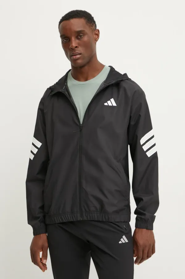 adidas Performance Jakna za trening adidas Performance Gym+ boja: crna, za prijelazno razdoblje, JM6753
