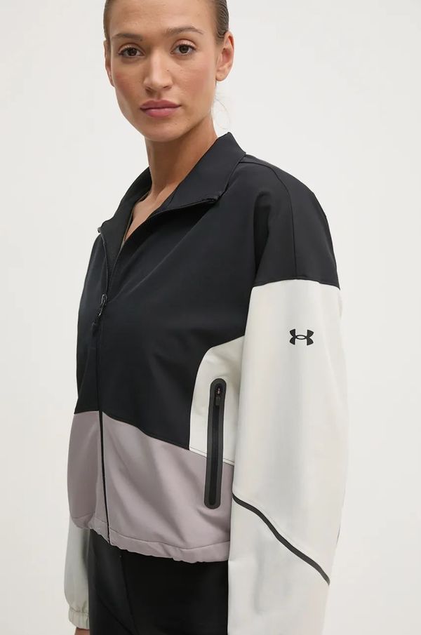 Under Armour Jakna za trening Under Armour Unstoppable boja: crna, za prijelazno razdoblje, oversize, 1374889