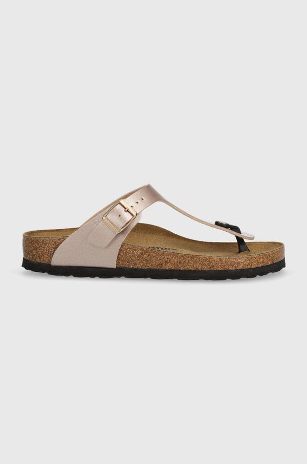 Birkenstock Japanke Birkenstock Gizeh za žene, boja: ružičasta, ravni potplat, 1023925