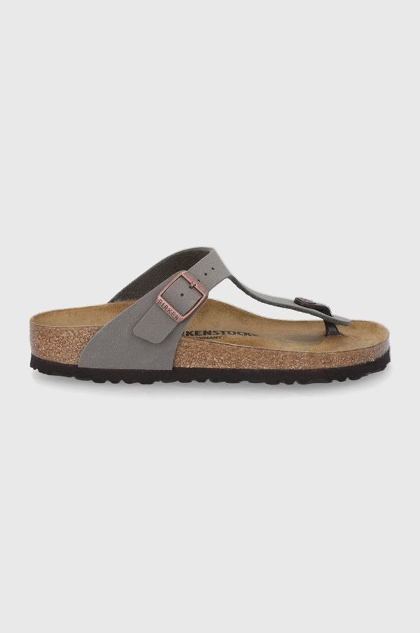Birkenstock Japanke Birkenstock Gizeh za žene, boja: siva, 43393-Stone