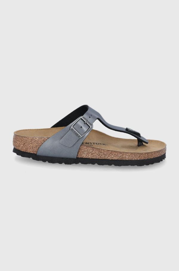 Birkenstock Japanke Birkenstock Gizeh za žene, boja: siva